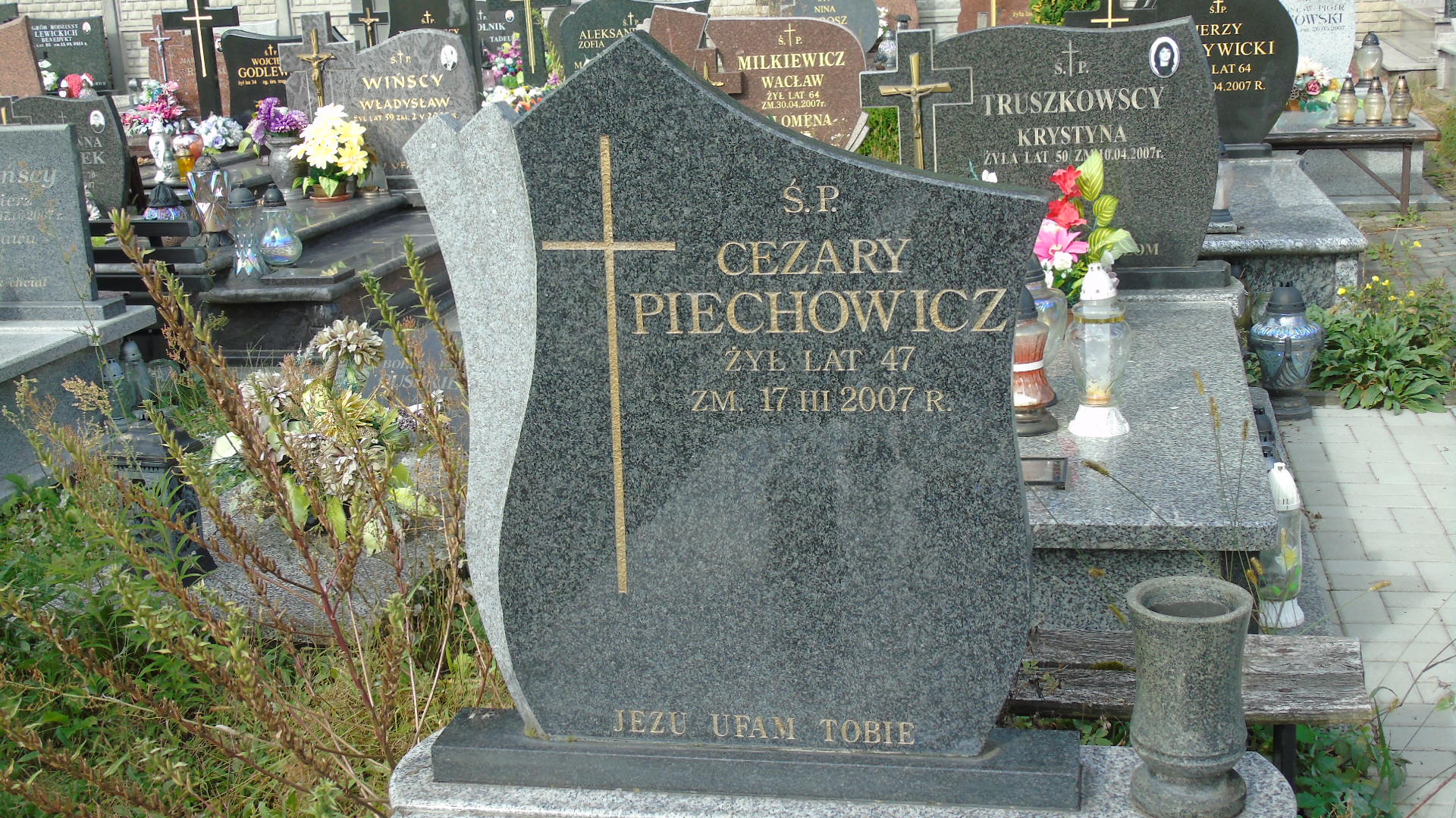 Cezary Piechowicz 1959 Białystok - Grobonet - Wyszukiwarka osób pochowanych