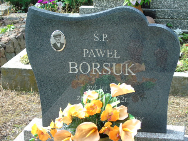 Paweł Borsuk 1903 Białystok - Grobonet - Wyszukiwarka osób pochowanych