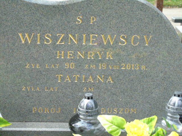 Tatiana Wiszniewska 1932 Białystok - Grobonet - Wyszukiwarka osób pochowanych