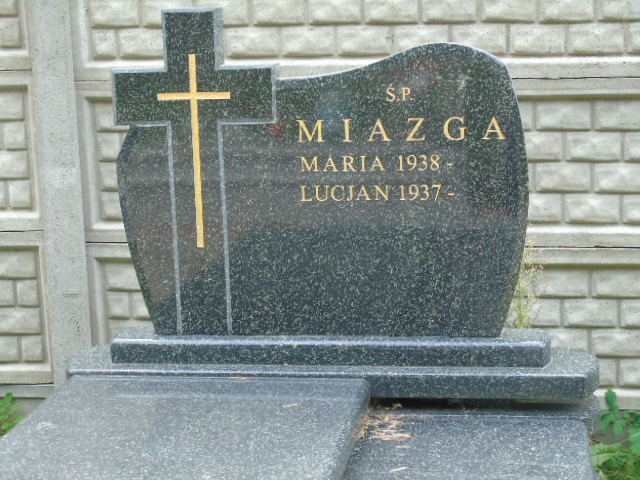 Grób Lucjan Miazga