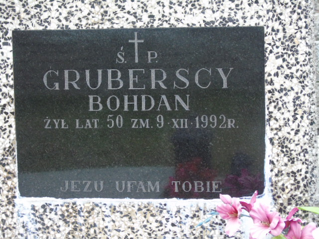 Bohdan Gruberski 1942 Białystok - Grobonet - Wyszukiwarka osób pochowanych