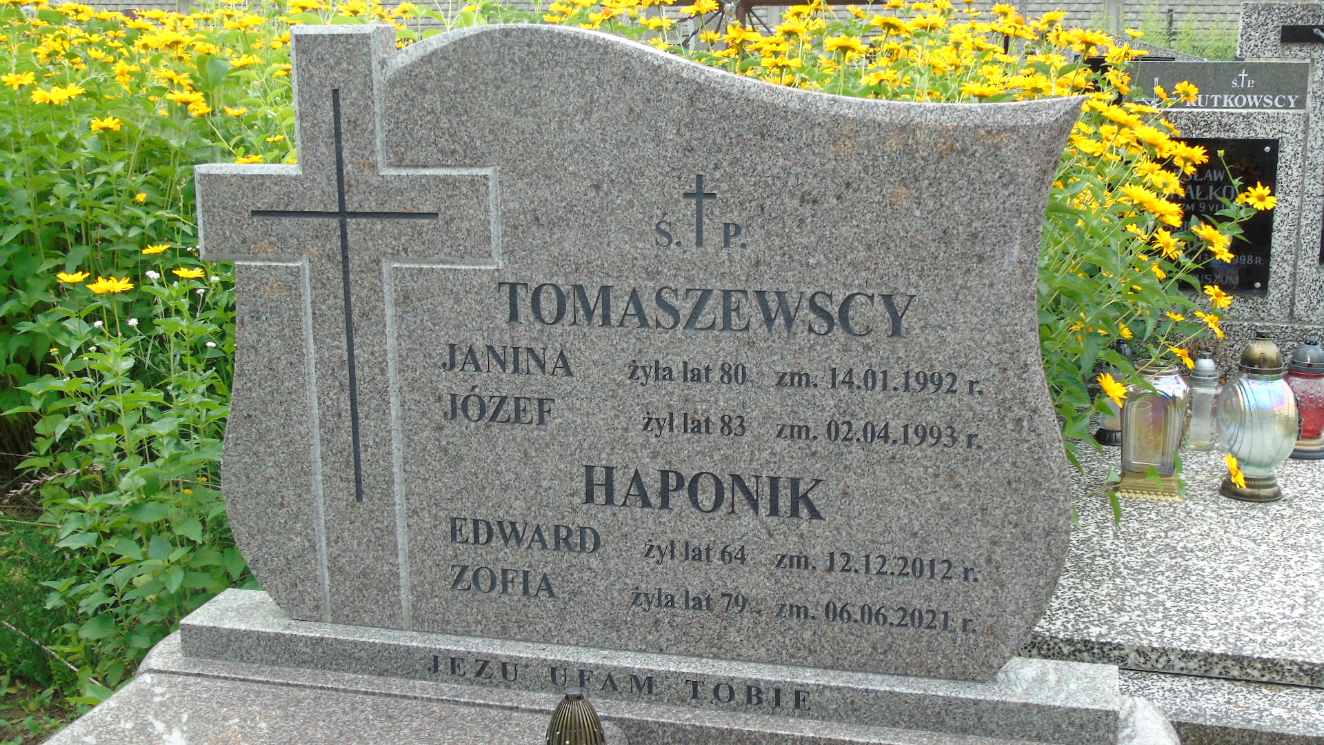 Janina Tomaszewska 1912 Białystok - Grobonet - Wyszukiwarka osób pochowanych