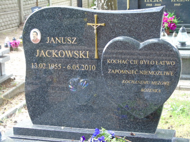 Janusz Jackowski 1955 Białystok - Grobonet - Wyszukiwarka osób pochowanych