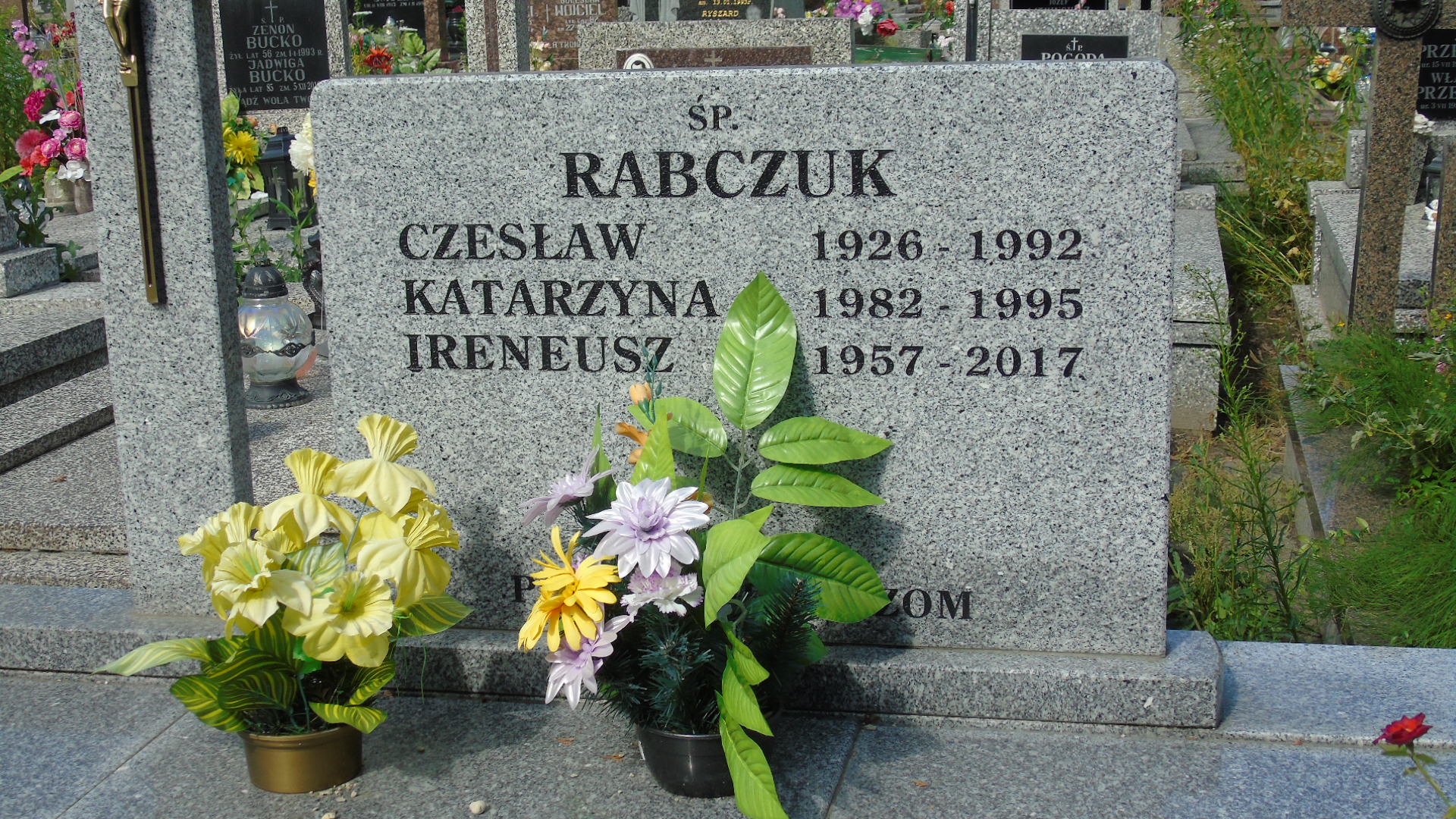 Katarzyna Rabczuk 1982 Białystok - Grobonet - Wyszukiwarka osób pochowanych