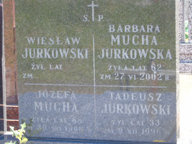 Tadeusz Jurkowski 1963 Białystok - Grobonet - Wyszukiwarka osób pochowanych