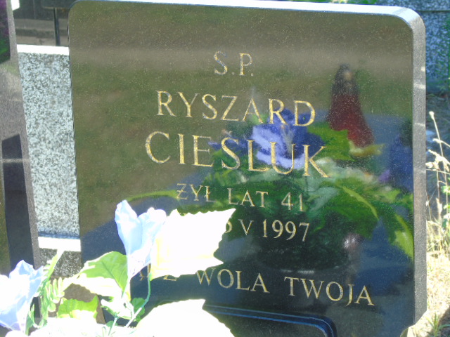 Ryszard Cieśluk 1956 Białystok - Grobonet - Wyszukiwarka osób pochowanych
