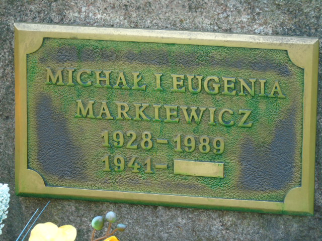 Michał Markiewicz 1928 Białystok - Grobonet - Wyszukiwarka osób pochowanych