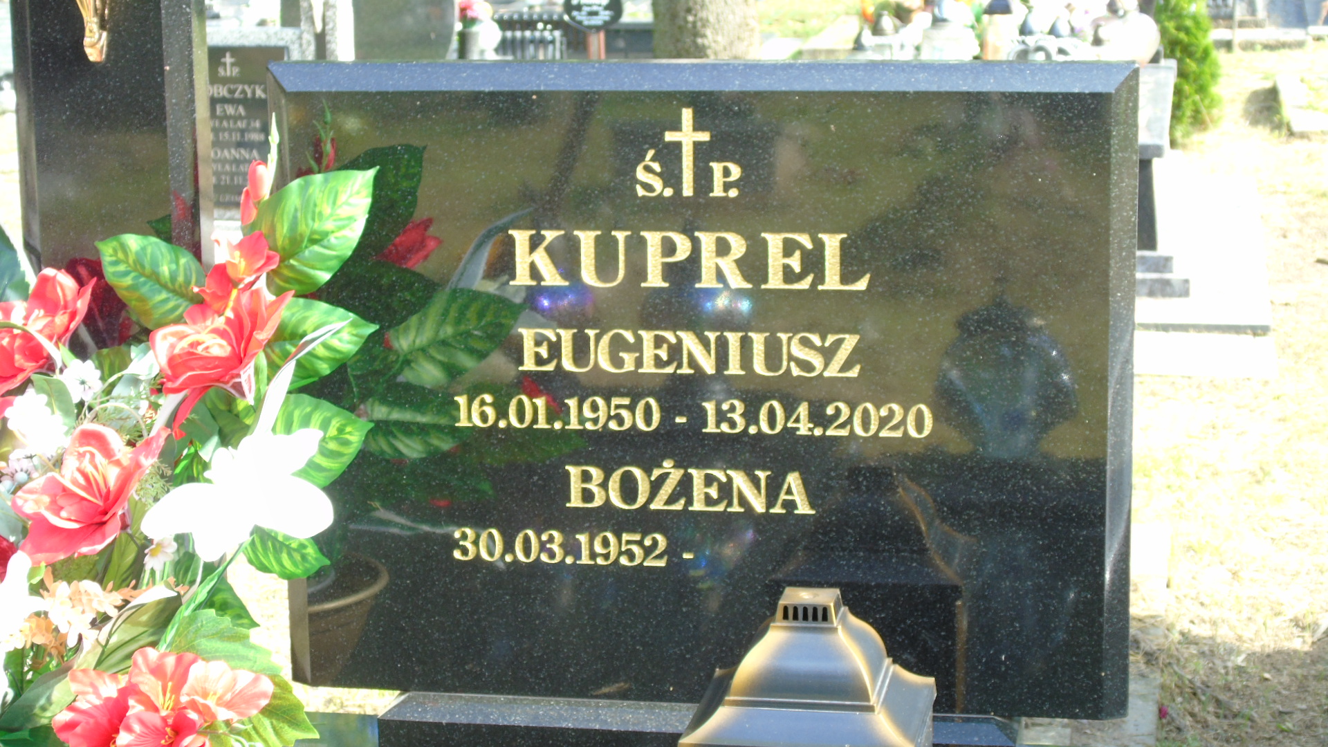 Eugeniusz Kuprel 1950 Białystok - Grobonet - Wyszukiwarka osób pochowanych