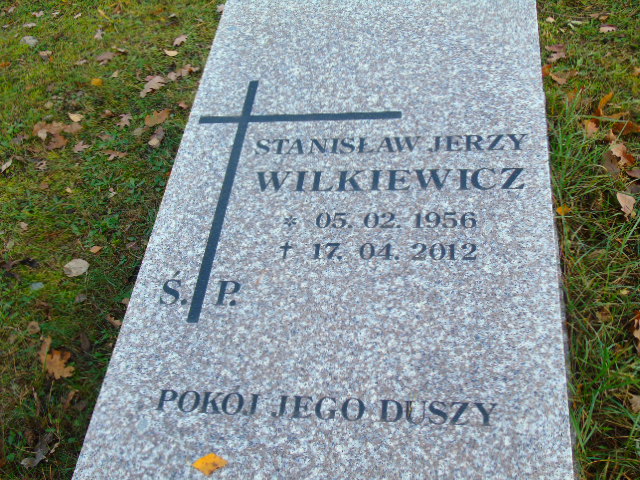 Stanisław Wilkiewicz 1956 Białystok - Grobonet - Wyszukiwarka osób pochowanych