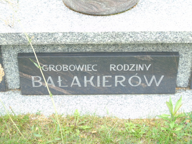 Henryk Bałakier 1949 Białystok - Grobonet - Wyszukiwarka osób pochowanych