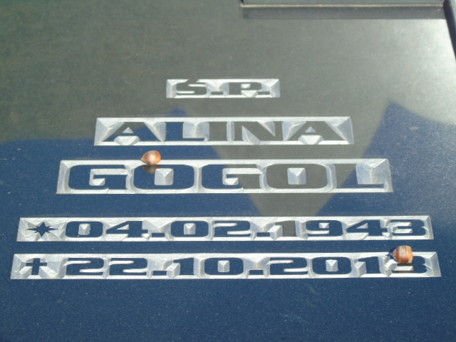 Grób Alina Gogol