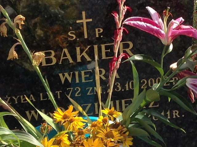 Grób Włodzimierz Bakier