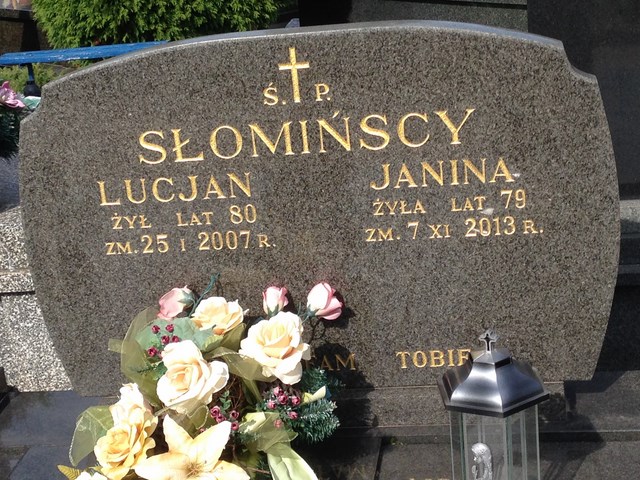 Janina Słomińska  1934 Białystok - Grobonet - Wyszukiwarka osób pochowanych