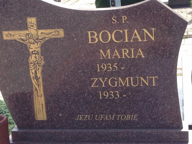 Zygmunt Bocian 1933 Białystok - Grobonet - Wyszukiwarka osób pochowanych