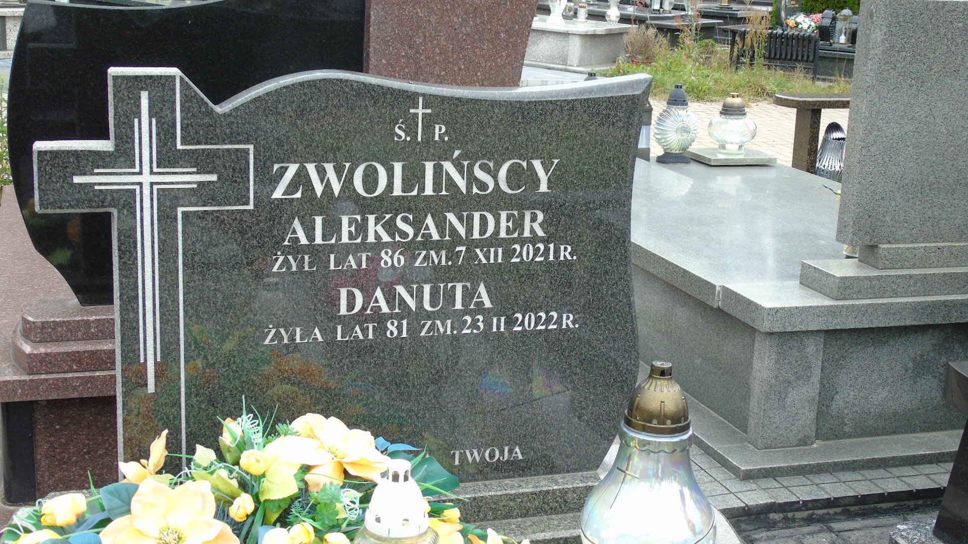 Danuta Zwolińska 1941 Białystok - Grobonet - Wyszukiwarka osób pochowanych