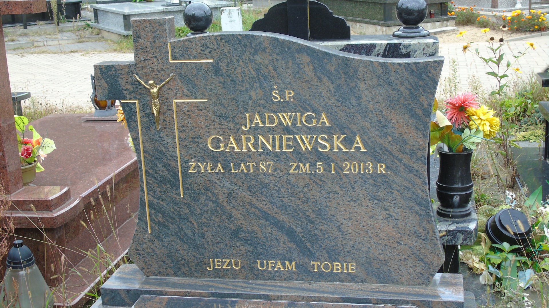 Jadwiga Garniewska 1926 Białystok - Grobonet - Wyszukiwarka osób pochowanych