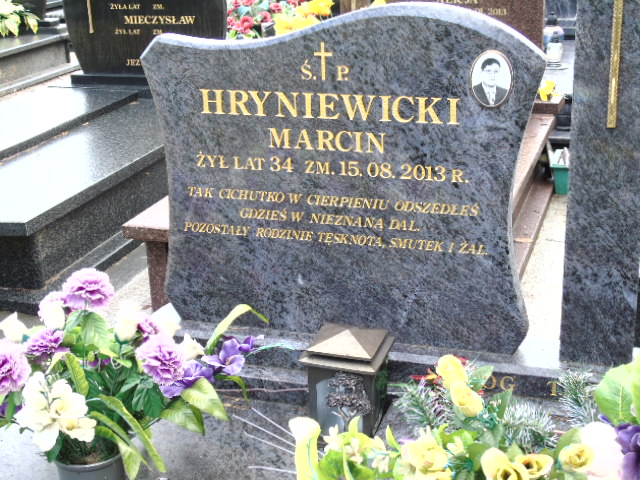 Marcin Hryniewicki 1979 Białystok - Grobonet - Wyszukiwarka osób pochowanych