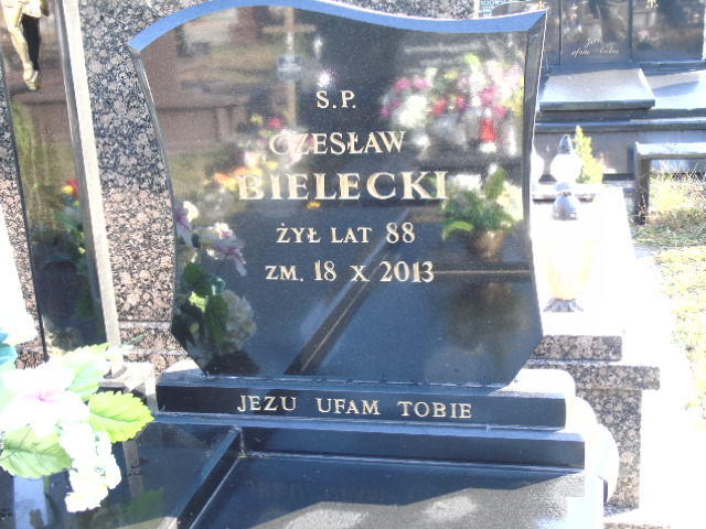 Czesław Bielecki 1925 Białystok - Grobonet - Wyszukiwarka osób pochowanych