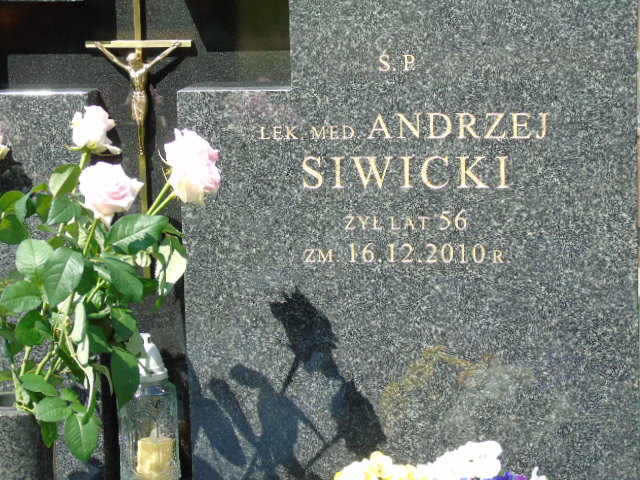 Grób Andrzej Siwicki