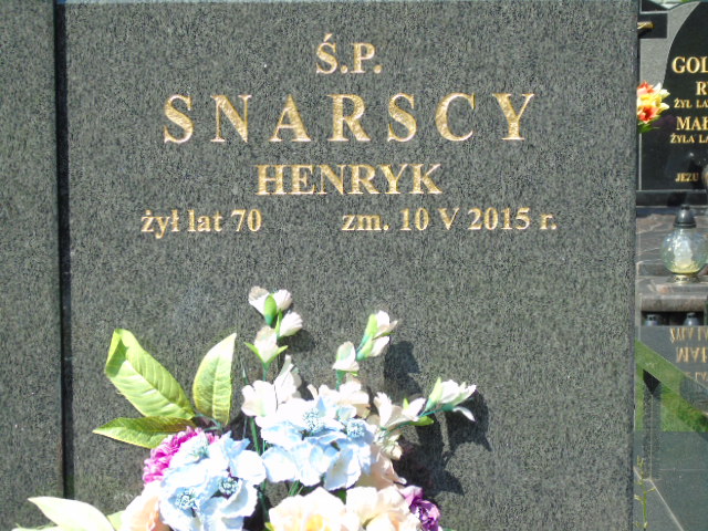 Grób Henryk Snarski