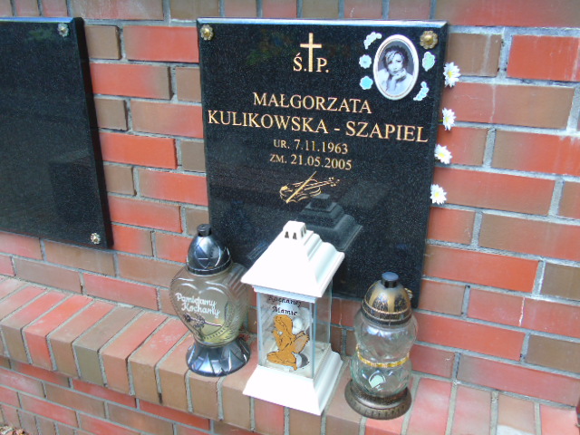 Małgorzata Kulikowska-Szapiel 1963 Białystok - Grobonet - Wyszukiwarka osób pochowanych