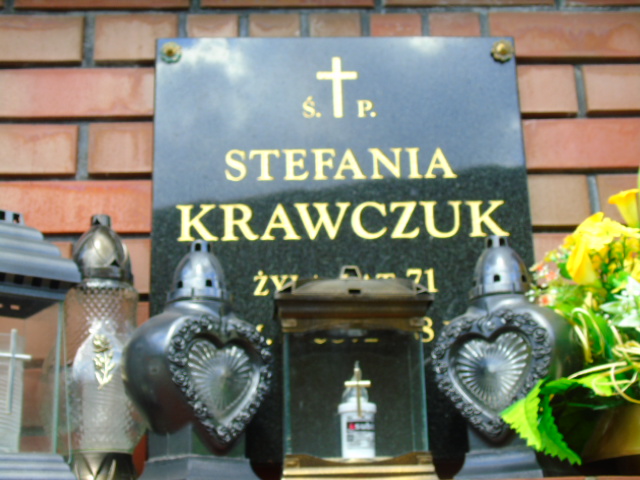 Stefania Krawczuk 1947 Białystok - Grobonet - Wyszukiwarka osób pochowanych
