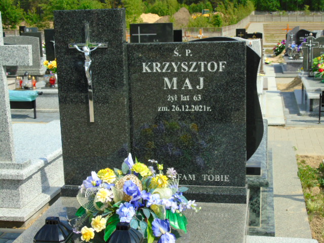 Krzysztof Maj 1958 Białystok - Grobonet - Wyszukiwarka osób pochowanych