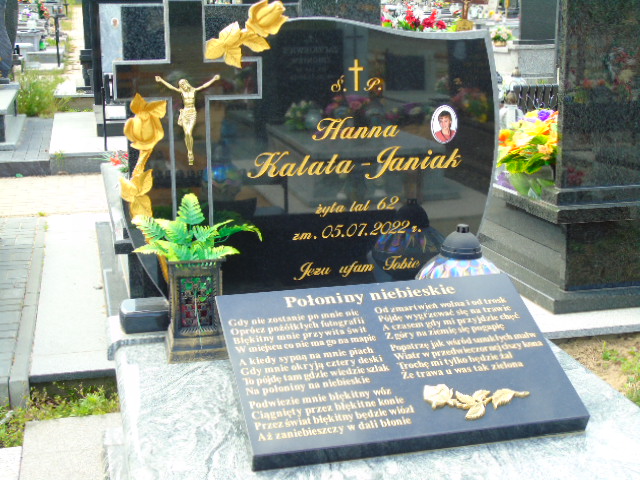 Hanna Kalata-Janiak 1960 Białystok - Grobonet - Wyszukiwarka osób pochowanych