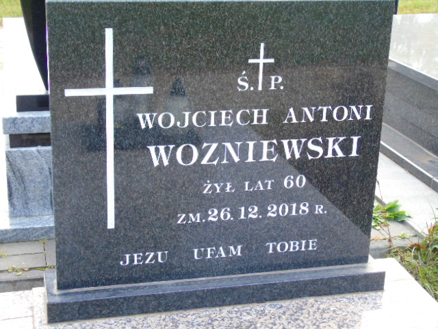 Wojciech Wozniewski 1958 Białystok - Grobonet - Wyszukiwarka osób pochowanych