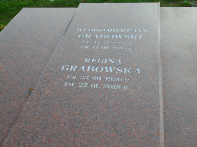 Regina Grabowska 1926 Białystok - Grobonet - Wyszukiwarka osób pochowanych