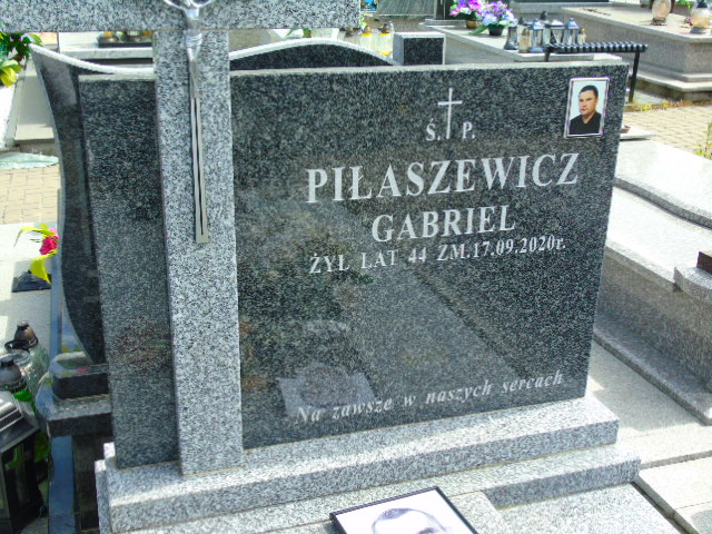 Gabriel Piłaszewicz 1976 Białystok - Grobonet - Wyszukiwarka osób pochowanych