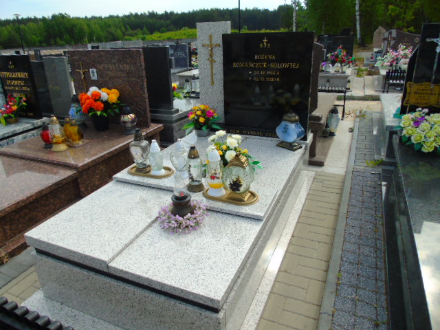 Bożena Romańczuk-Sołowiej 1965 Białystok - Grobonet - Wyszukiwarka osób pochowanych