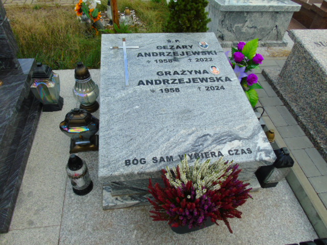 Grób Grażyna Andrzejewska