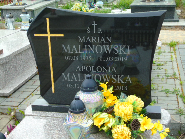 Apolonia Malinowska 1939 Białystok - Grobonet - Wyszukiwarka osób pochowanych