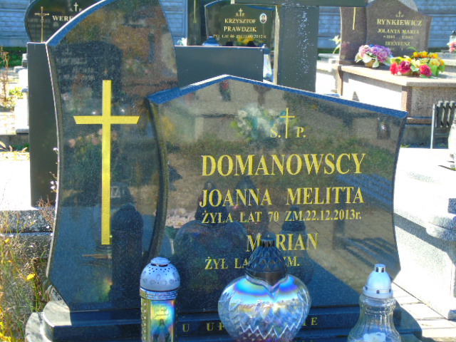 Joanna Domanowska 1943 Białystok - Grobonet - Wyszukiwarka osób pochowanych
