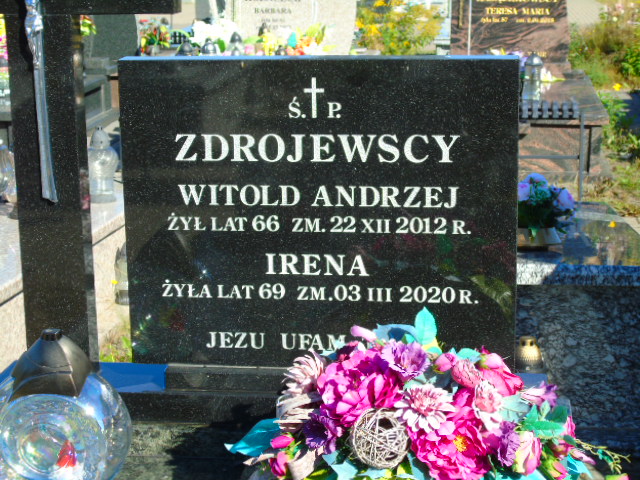 Witold Zdrojewski 1946 Białystok - Grobonet - Wyszukiwarka osób pochowanych