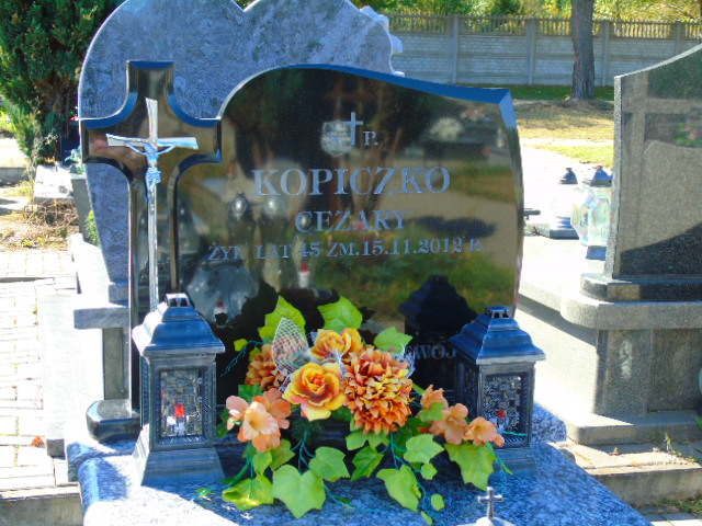 Cezary Kopiczko 1967 Białystok - Grobonet - Wyszukiwarka osób pochowanych