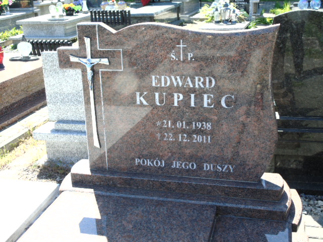 Edward Kupiec 1938 Białystok - Grobonet - Wyszukiwarka osób pochowanych