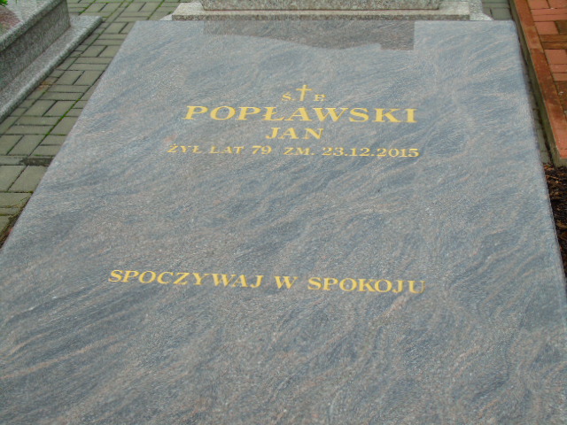 Jan Popławski 1936 Białystok - Grobonet - Wyszukiwarka osób pochowanych