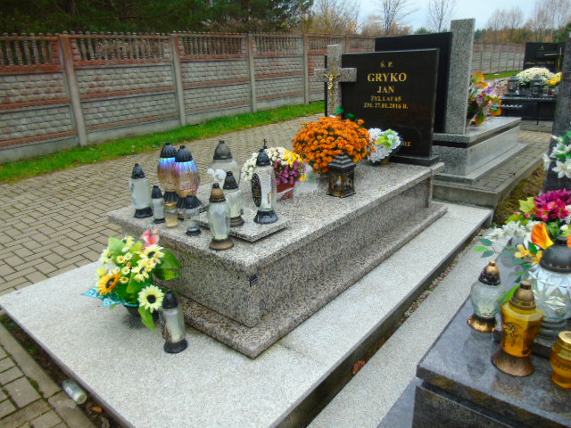 Jan Gryko 1951 Białystok - Grobonet - Wyszukiwarka osób pochowanych