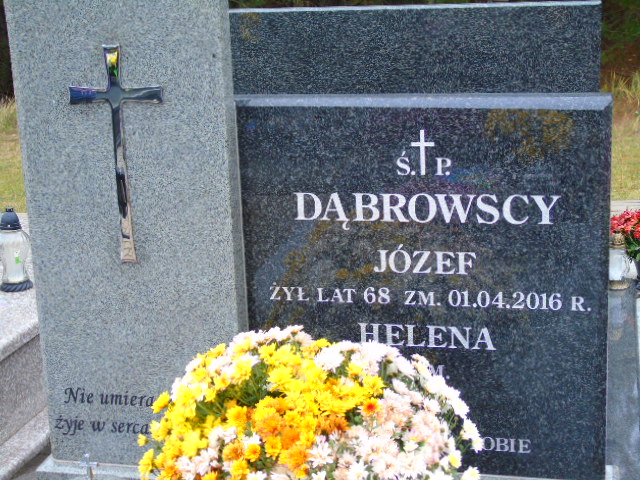 Józef Dąbrowski 1948 Białystok - Grobonet - Wyszukiwarka osób pochowanych