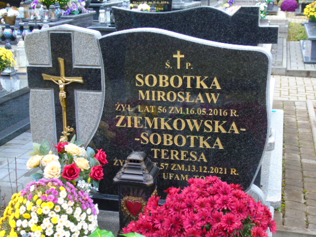 Teresa Ziemkowska-Sobotka 1963 Białystok - Grobonet - Wyszukiwarka osób pochowanych