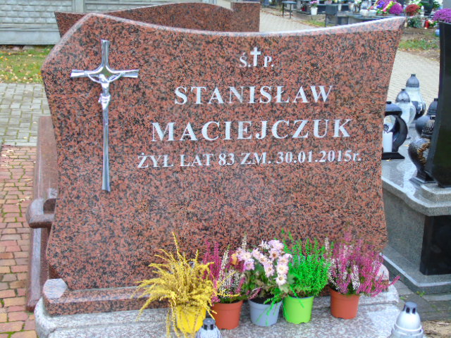 Stanisław Maciejczuk 1931 Białystok - Grobonet - Wyszukiwarka osób pochowanych