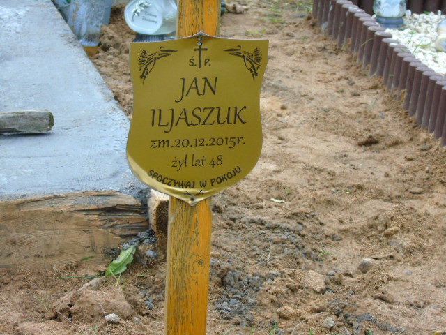 Grób Jan Iljaszuk