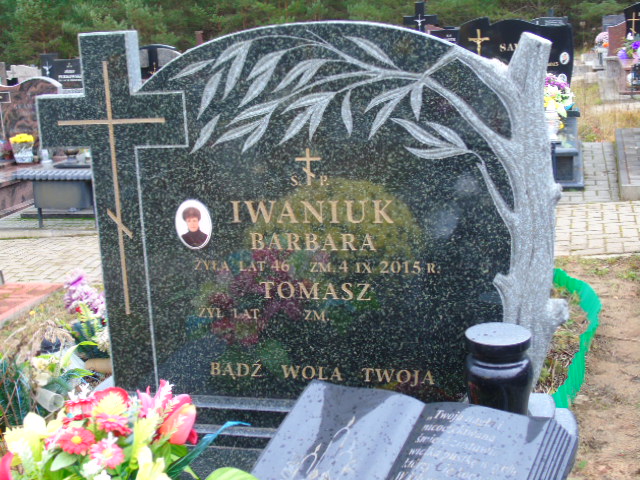 Barbara Iwaniuk 1968 Białystok - Grobonet - Wyszukiwarka osób pochowanych